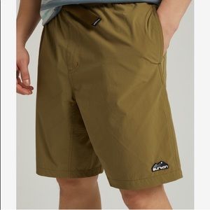 Burton Men’s Clingman Shorts Green Small NWT hike Hybrid Swim Outdoors Camp
